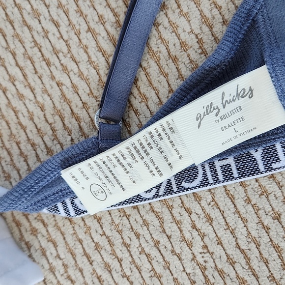 Gilly Hicks Blue Sports Bras - Picture 5 of 5